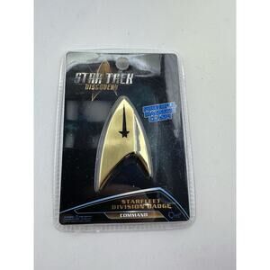 Star Trek Discovery Starfleet QMX Magnetic Division Badge Command New Fast Ship